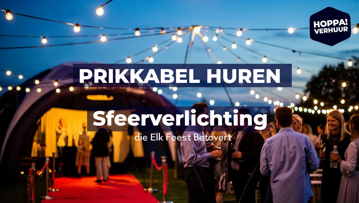 Prikkabel Huren: Sfeerverlichting die Elk Feest Betoverd