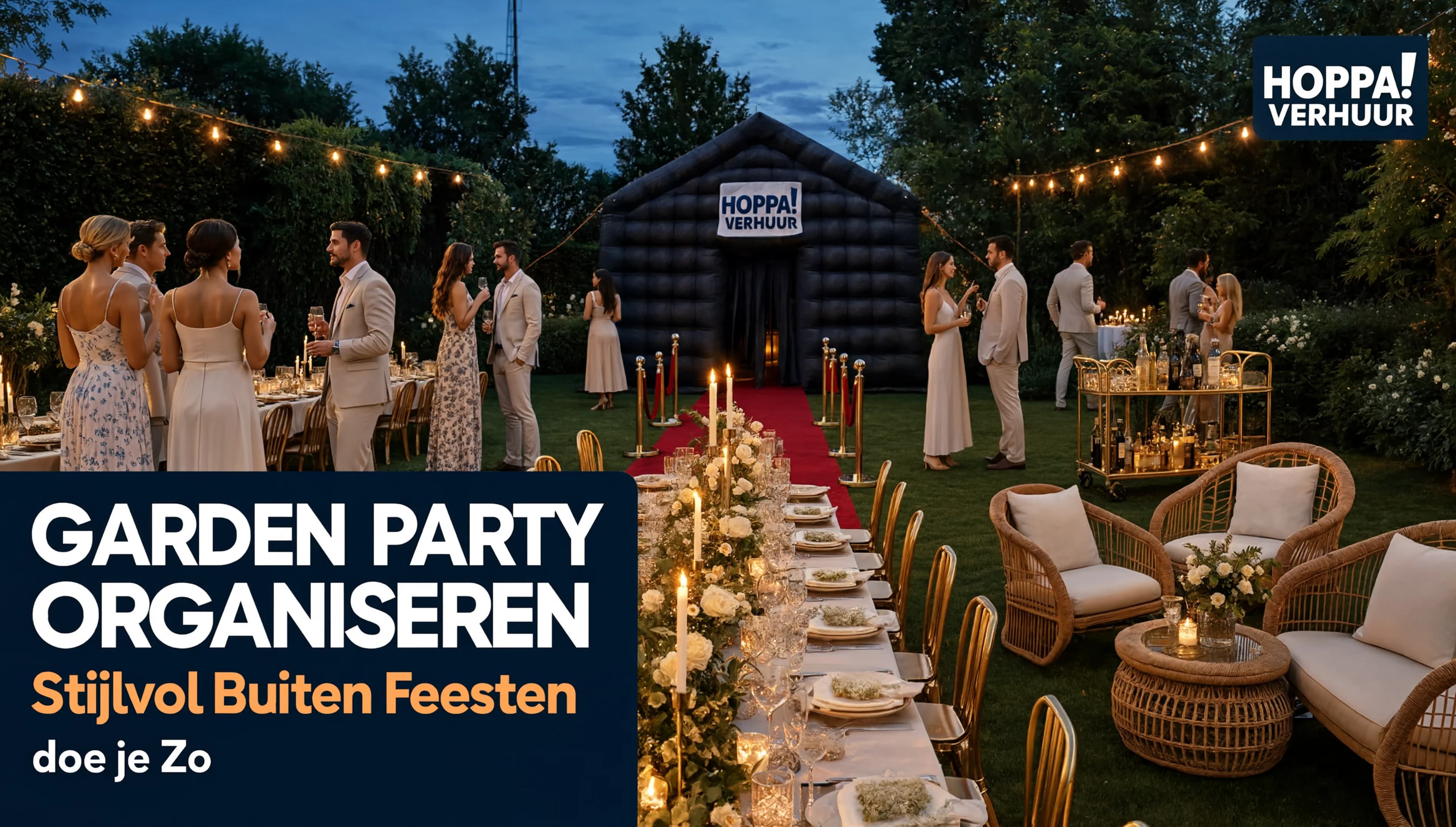 Garden Party Organiseren: Stijlvol Buiten Feesten doe je Zo