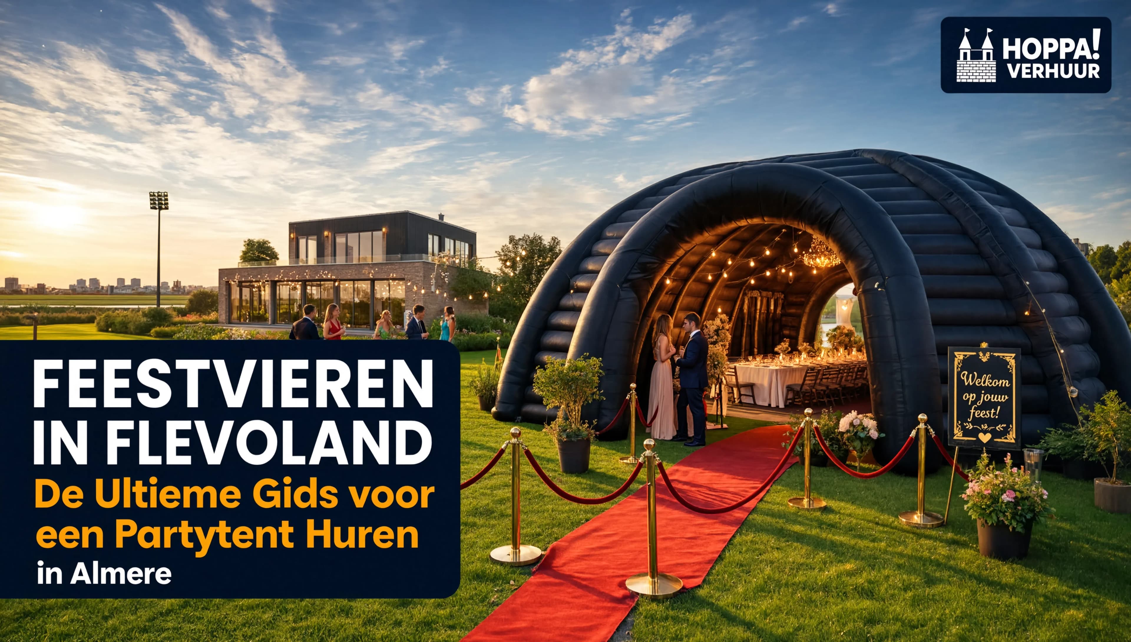 Feestvieren in Flevoland: De Ultieme Gids voor een Partytent Huren in Almere